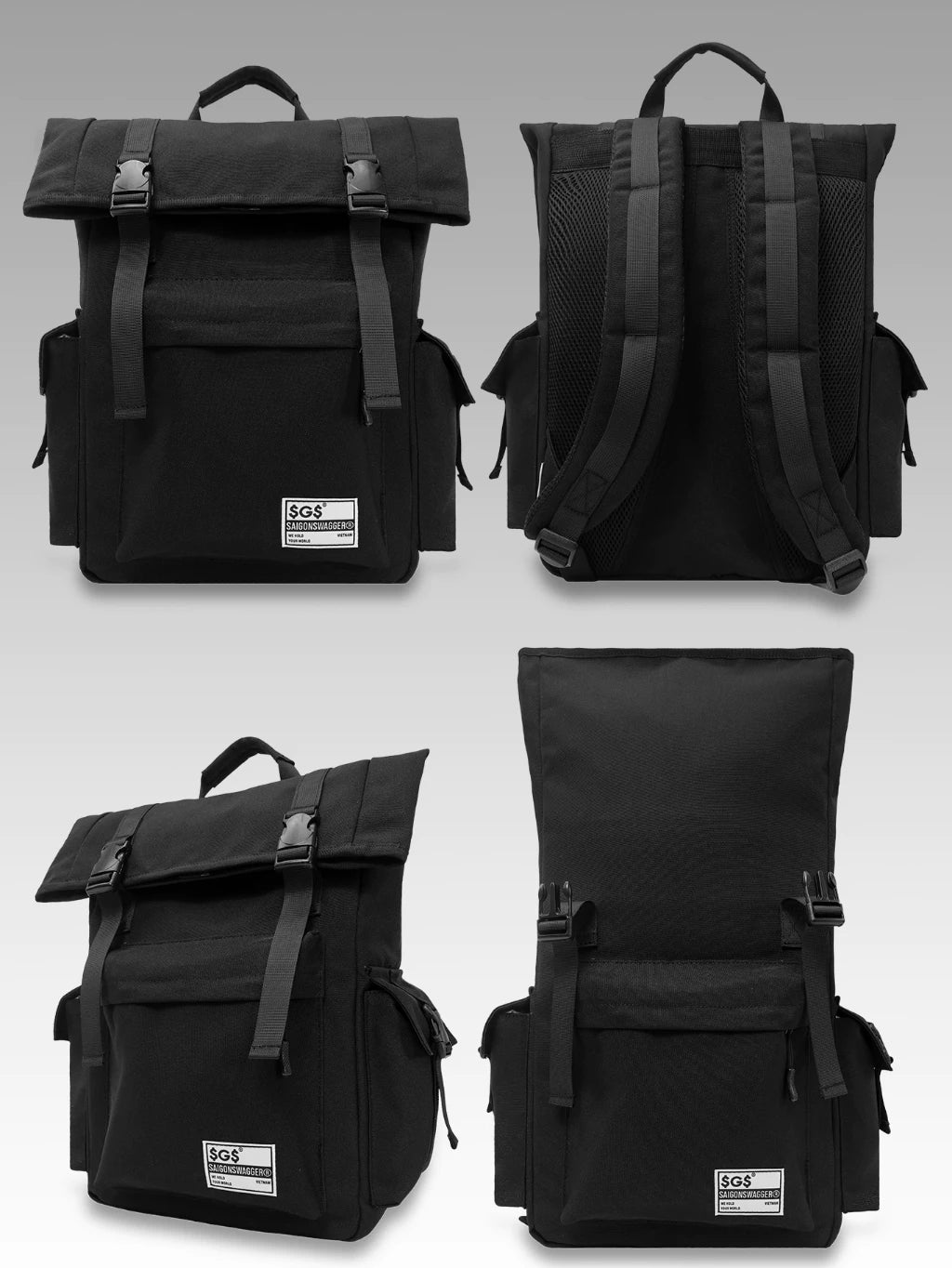 Balo Laptop 15.6inch SAIGONSWAGGER Fold Backpack