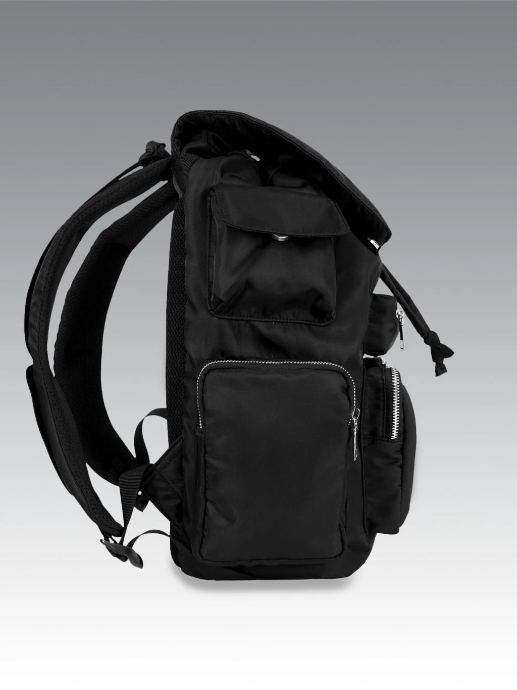 SAIGONSWAGGER® Nylon Cargo Backpack - Trendy Everyday School & Travel Bag with Laptop Protection