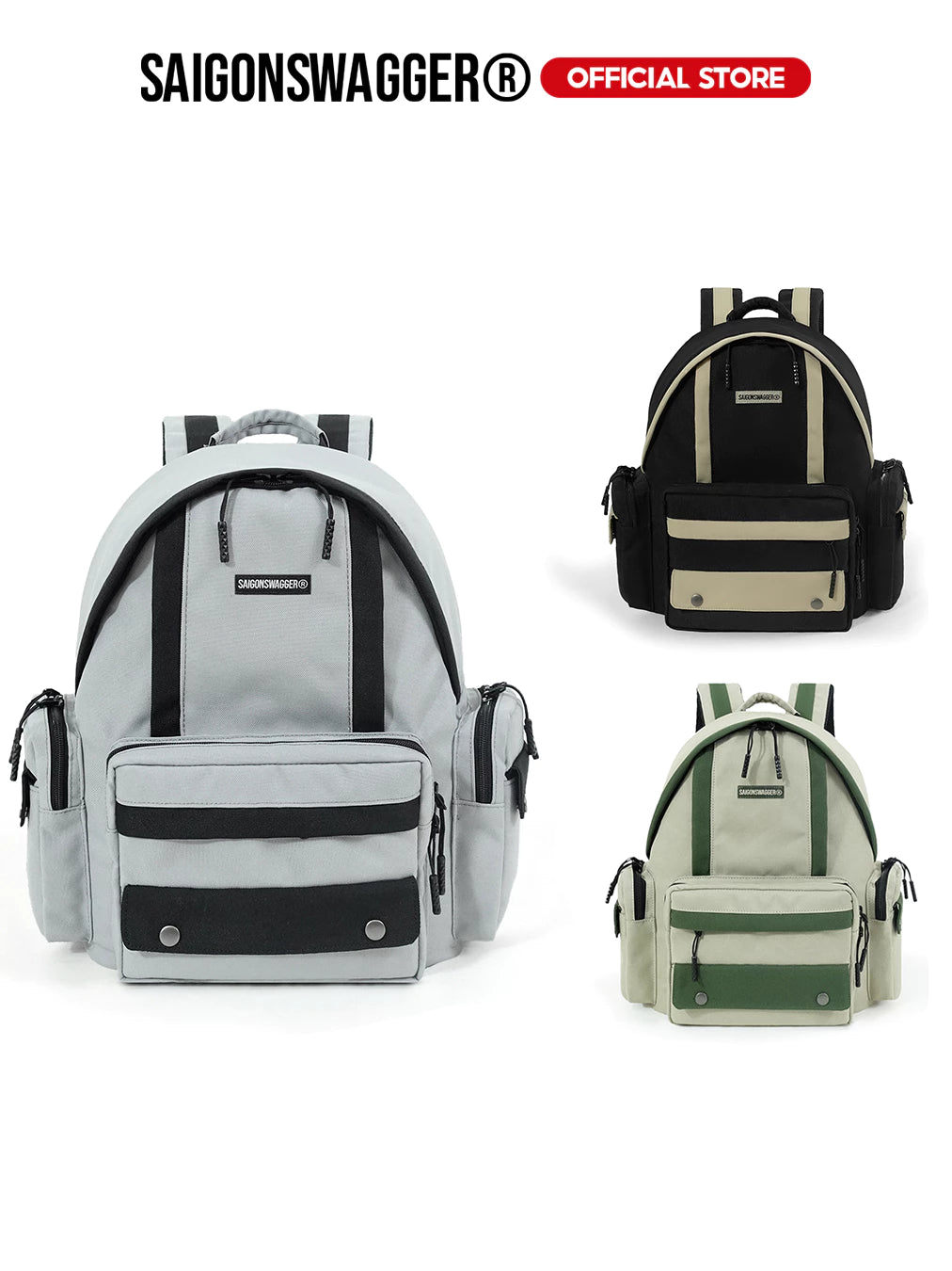 SAIGONSWAGGER® SGS Universe Backpack - Water-Resistant School & Work Backpack