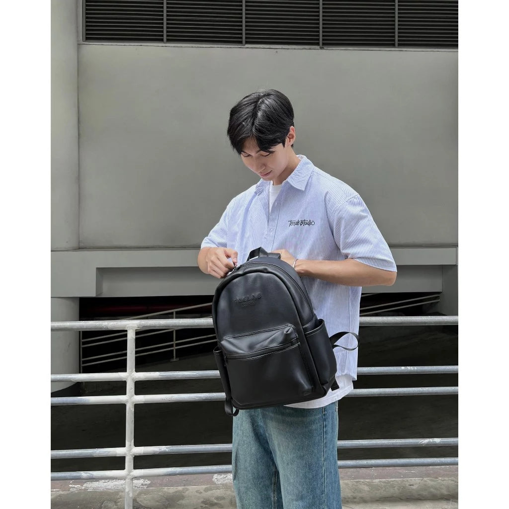 Teelab Alter Oversized PVC Racer Backpack AC077