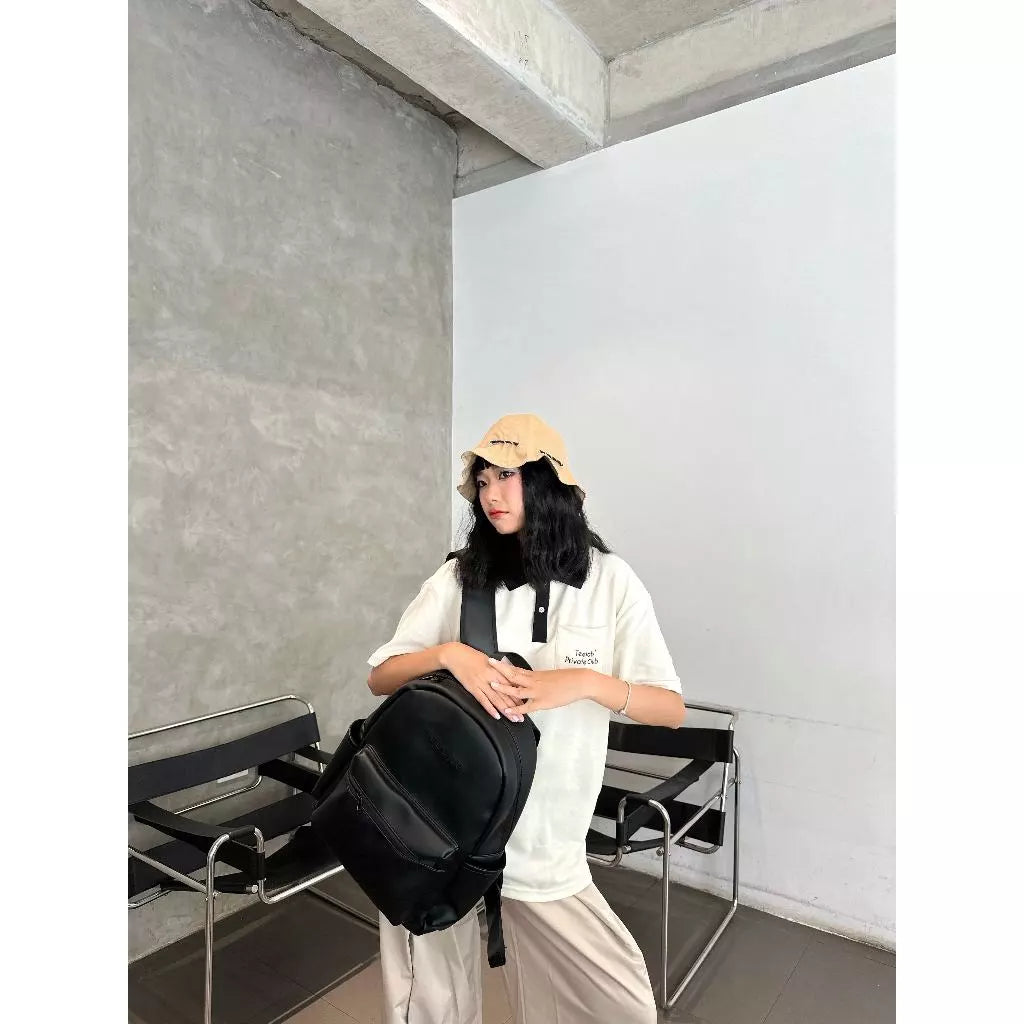 Teelab Alter Oversized PVC Racer Backpack AC077