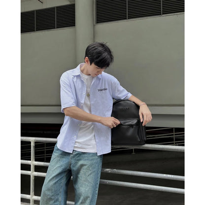 Teelab Alter Oversized PVC Racer Backpack AC077
