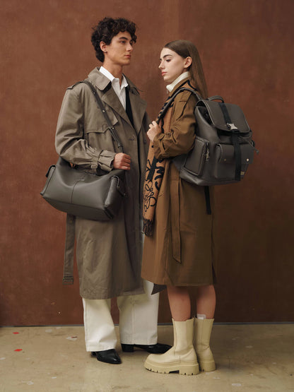 SAIGON SWAGGER® SGS LUNE NOMAD BACKPACK - Premium Leather Backpack for Men & Women