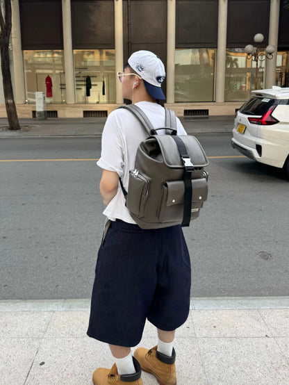 SAIGON SWAGGER® SGS LUNE NOMAD BACKPACK - Premium Leather Backpack for Men & Women
